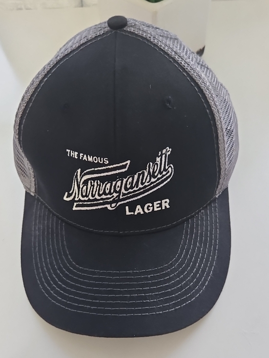 Other - Narragansett Lager Trucker Hat - Black & Gray